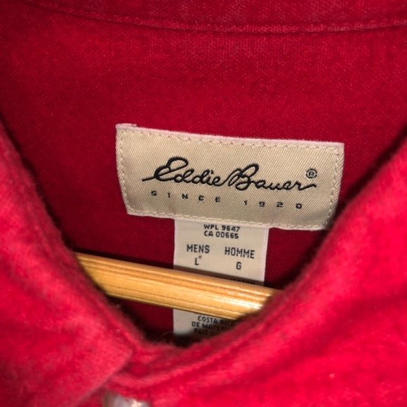 Cherry Red Button Down - Picture 4 of 4